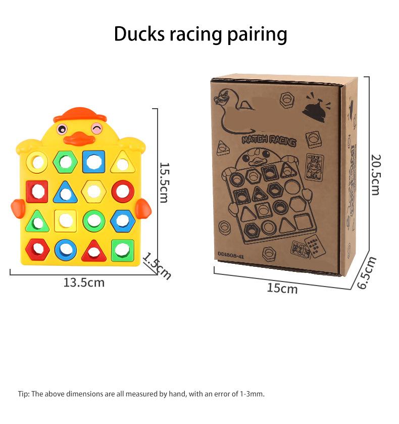 Baby Geometrical Color Shape Match Early Education Toys for 3-6 Years Old Toddler Parent-child Interaction Games Montessori Toys