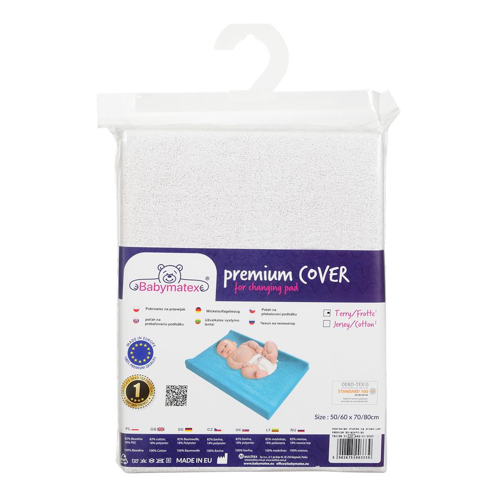 Terry Cloth Cover for Premium Changing Table 50x70/80