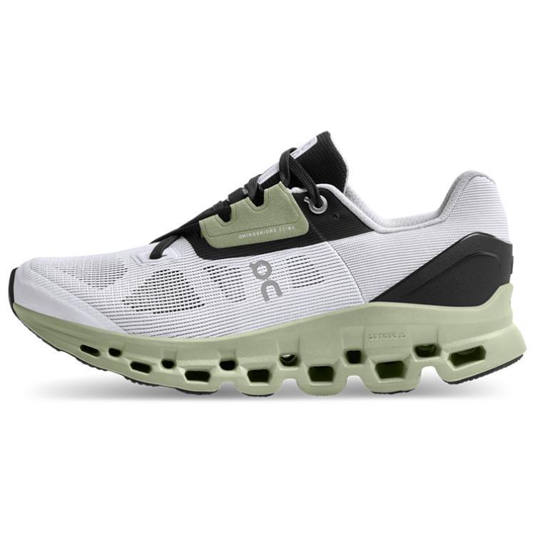 (WMNS) On Running Cloudstratus White Black Green Women s 39.98997 EU 36