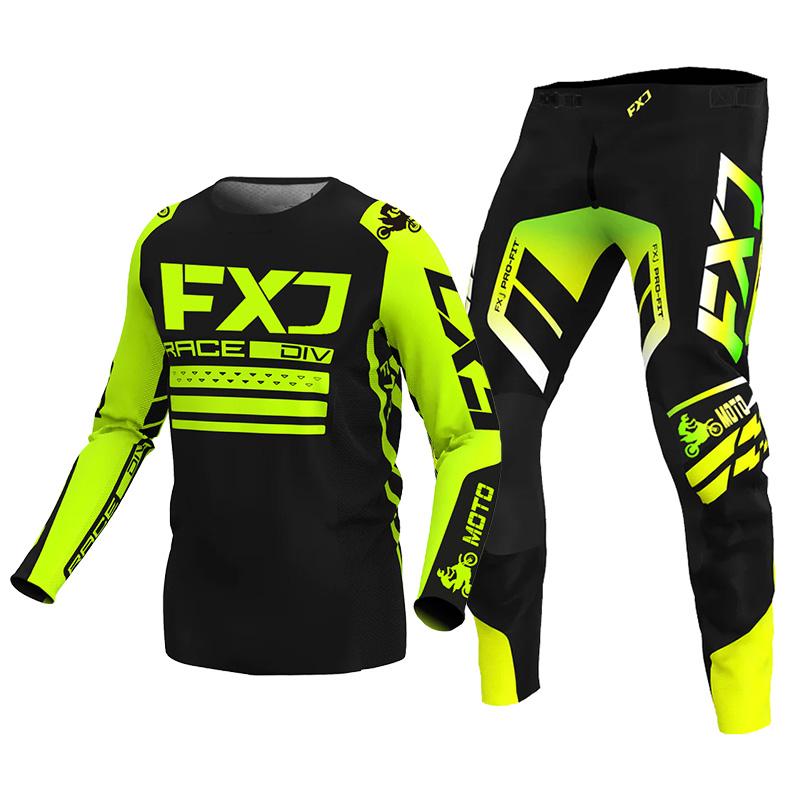 JAUNS 2026 FXJ balts enduro motokrosa