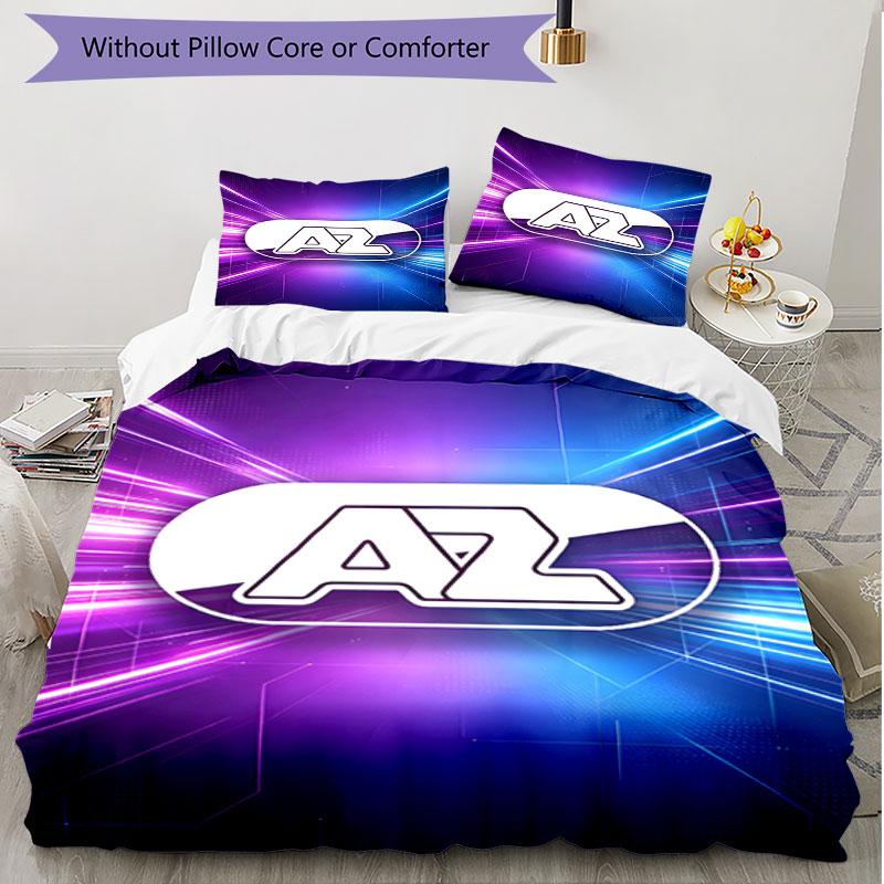 3pcs Duvet Cover Set (1*Duvet Cover + 2*Pillowcase, Without Core), AZ Alkmaar Print Soft All‑Season Bedding Set, Home Bedroom Decor Gift
