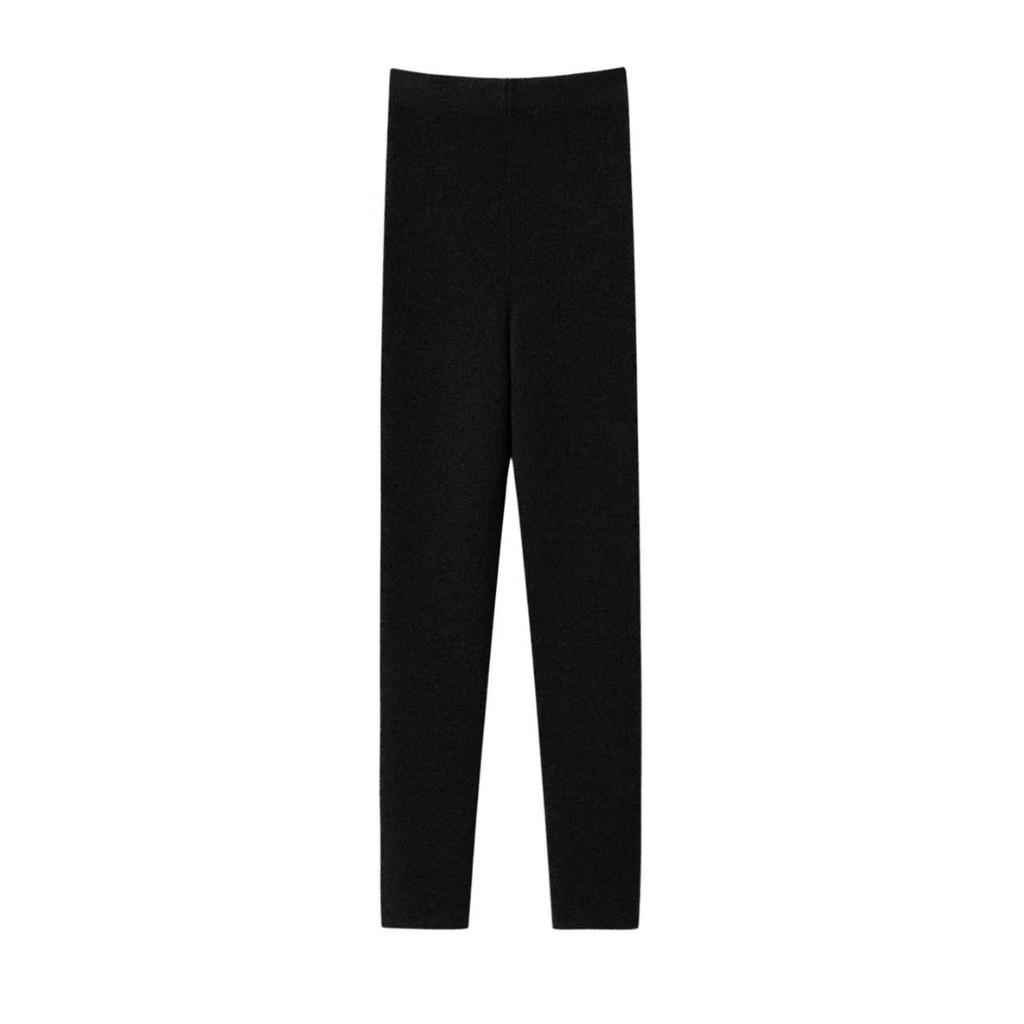 Leggings Donna 100% Puro Cashmere - Autunno/Inverno, Senza Cuciture, Caldi, Lavorati a Maglia, Versatili
