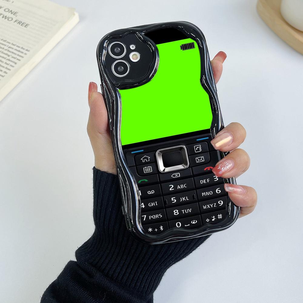 Ae95 Huse de protecție pentru telefon cu design retro pentru Samsung S23 S24 Ultra A55 A14 A25 A13 Infinix Hot 40 Pro Tecno Spark 20C Wave TPU Husă din spate