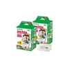 Fujifilm Миттєва плівка INSTAX Mini 40 аркушів Біла для камер Mini 8 9 11 12 з мікрофібровою серветкою