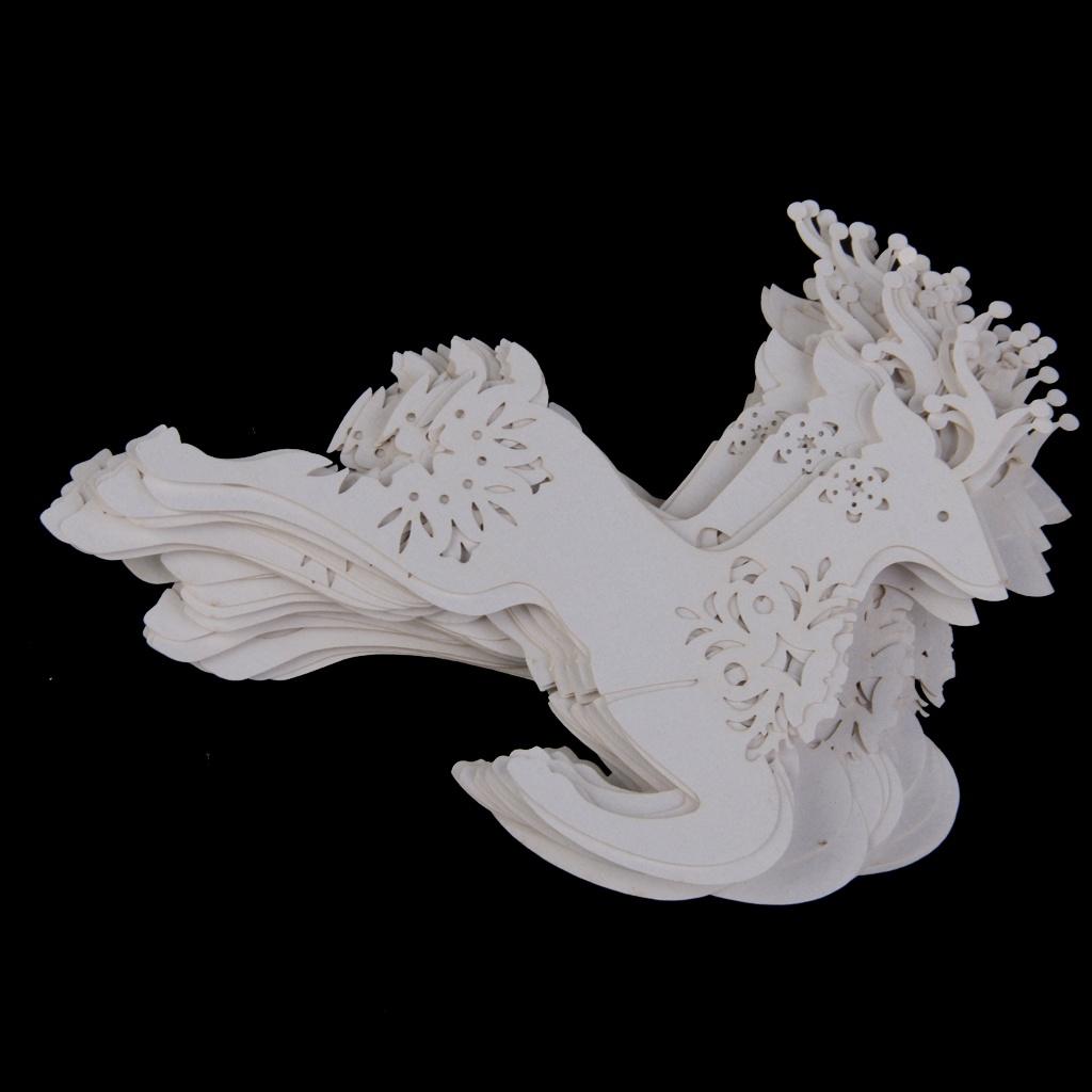 50 sklenice na víno Jmenovka Vánoční večírek Dekor Tvar soba Bílá