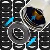350PCS Waterproof Flat Washers Black Rubber Gaskets Gaskets Set Washers Kit  Faucet Repair