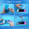 One-click Installation Full Cover Anti Blue Ray Tempered Glass For iPhone 16 15 14 13 11 12 Pro Max X XS XR Screen Protector
