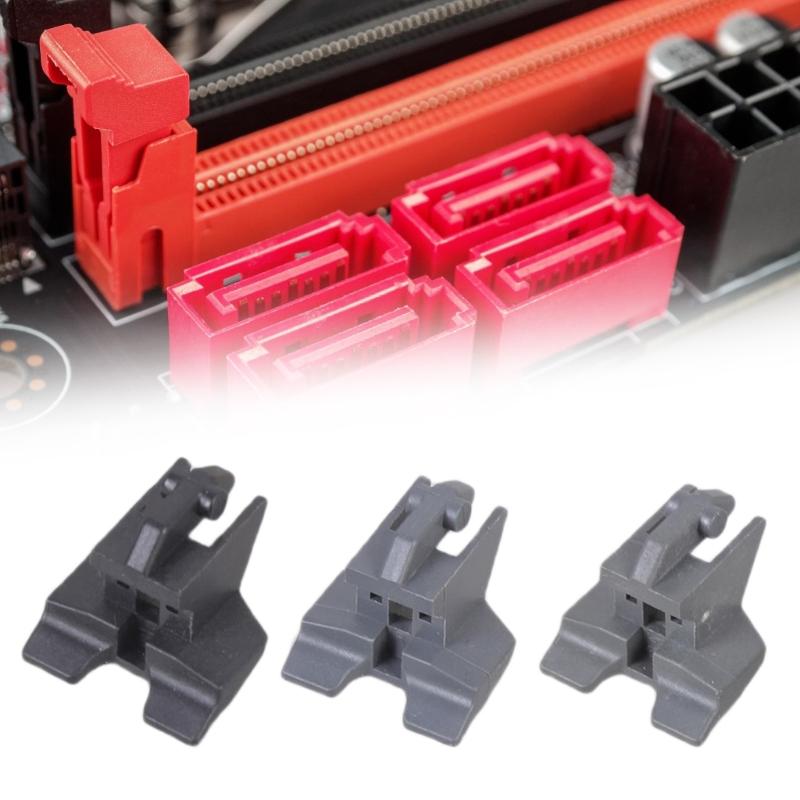 Set di 3 Clip di Fissaggio a Coda di Pesce per Slot PCIE 16X per Computer da Gioco, Ufficio Domestico e Scuola