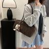 Fashion and Leisure Large-capacity Tote Bag Women's 2025 Winter New Simple Shoulder Bag Texture Foreign Underarm Bag