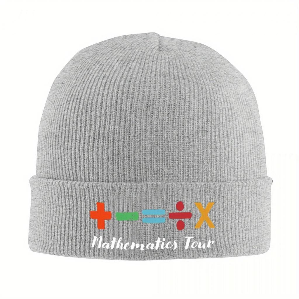 New Ed Sheerans Music Hat Autumn Winter Beanie Street The Mathematics Tour Cap Unisex Women Acrylic Knitted Caps