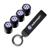 For Volkswagen n2Car Tire Wheel Valve Caps Cover/Car Key Chain Ring Keychain For VW Golf Polo Tiguan Touran Jetta Passat CC T5 GTI Scirocco Caddy