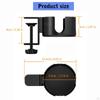 Desk Cup Holder Clip On Table Easily Install Anti Spill Practical Desktop Organizer