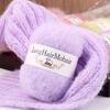4 pièces/100g/set Fil Mohair Alpaga Pulls Tricotés Main Chapeaux Écharpes Châles Gants Chaussettes DIY Fil Doux Confortable Respectueux de la Peau