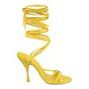 Victoria X5 Wrap Tie Sandals Dark Yellow