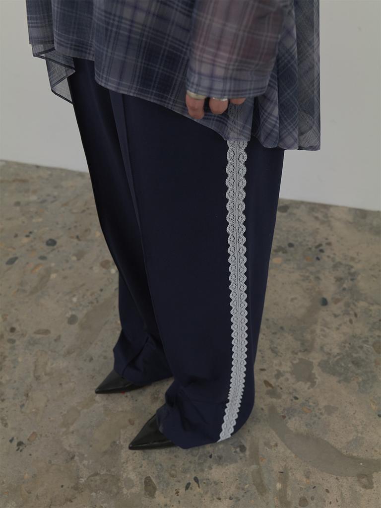 Leibeu Lace Track Pants Vw4Al354_2Color