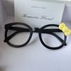 New Bowknot Eyeglasses Frame Pography Pure face Wonder Show Small subculture Cute anime Glasses