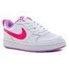 Nike Court Borough Low 2 GS White Hyper Pink Kids joggesko Fuchsia-Glow BQ5448-111