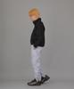 Seinteukeulu Bold Ankle Band Cargo Jogger Pants Bac-328 Light Purple