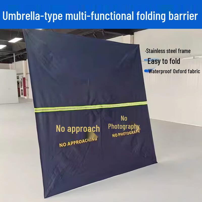 Portable Umbrella Folding Barrier