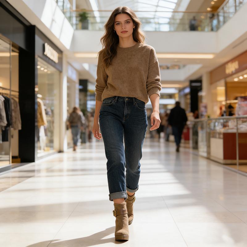 Spring Autumn Shoes Women High Heels Boots Pointed Toe Fashion Ladies Wedges Single Ankle Boots 10cm Plus Size 42