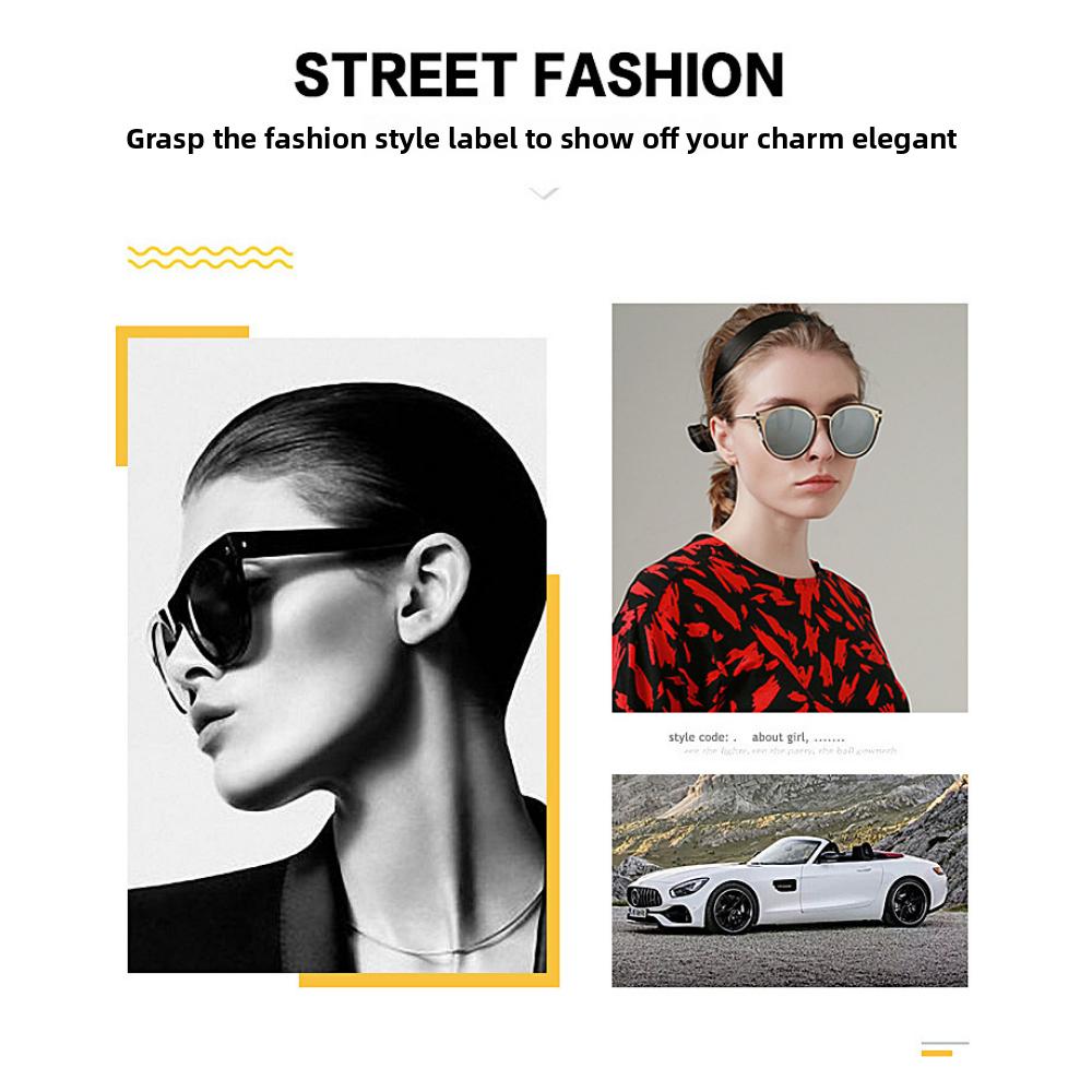 Retro Sunglasses Men's and Women's Round Prince Sunglasses Toad Glasses Color Reflective Sunglasses On the Beach Prince Glasses