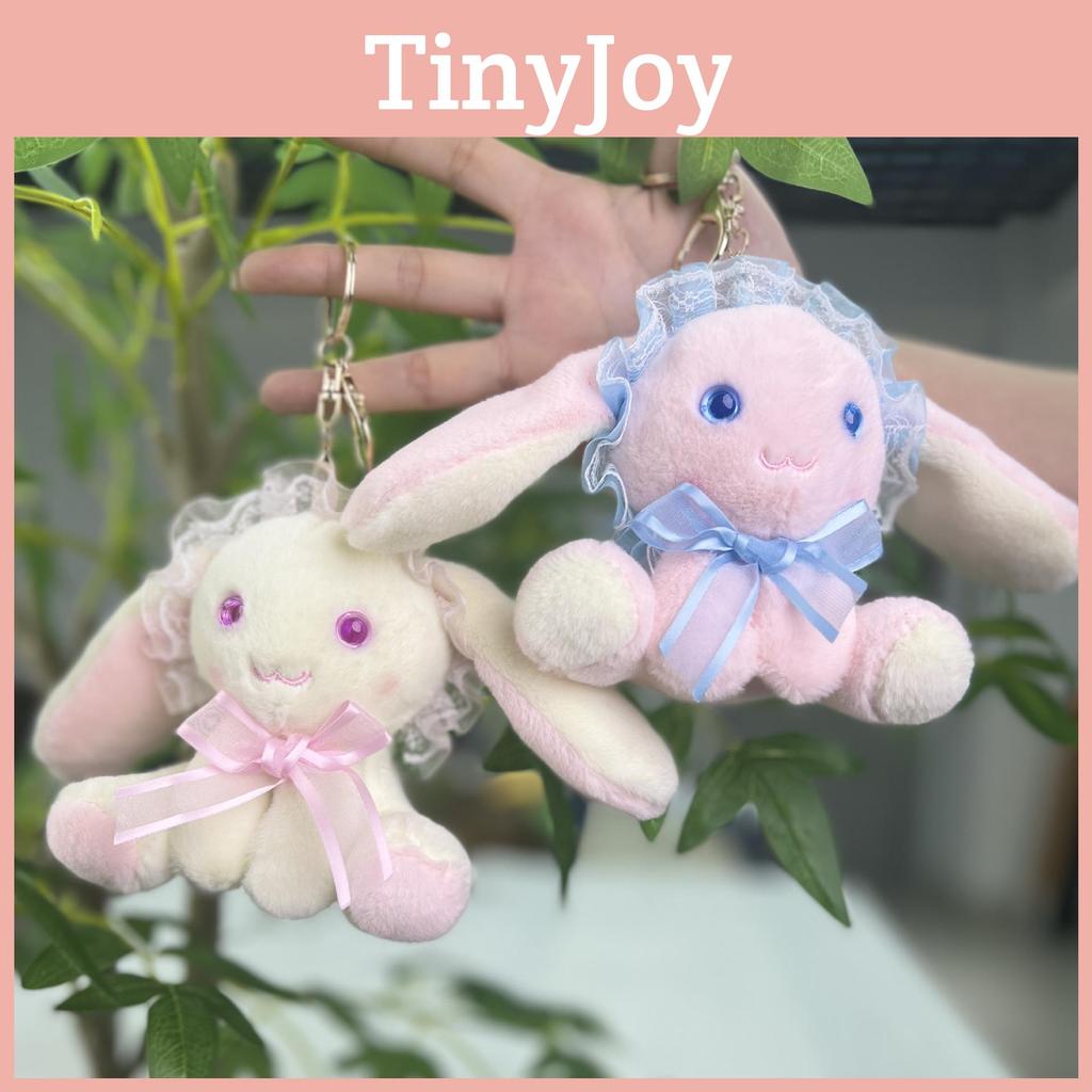 Cartoon Bunny Endearing Plush Toy Keychain With Soft Fabric For Collectible Decor