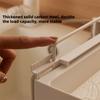 Drawer Type Pull-out Storage Basket Large Capacity Cabinet Storage Box  for Kitchen