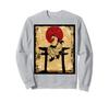 Nine-Tailed Fox Japanese Retro Art Sweatshirt