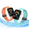 Versatile Silicone Watch Strap with Magnet Stylish Magnetic Silicone Band Sweat Resistant Watch Band for Watch Fit3