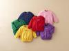 Long One Made in Going to Yellow [MIKI HOUSE] Sweatshirt, Sleeve, Logo, Plain, Point, Japan, Boys, Girls, Babies, Kids, Children's Clothing,