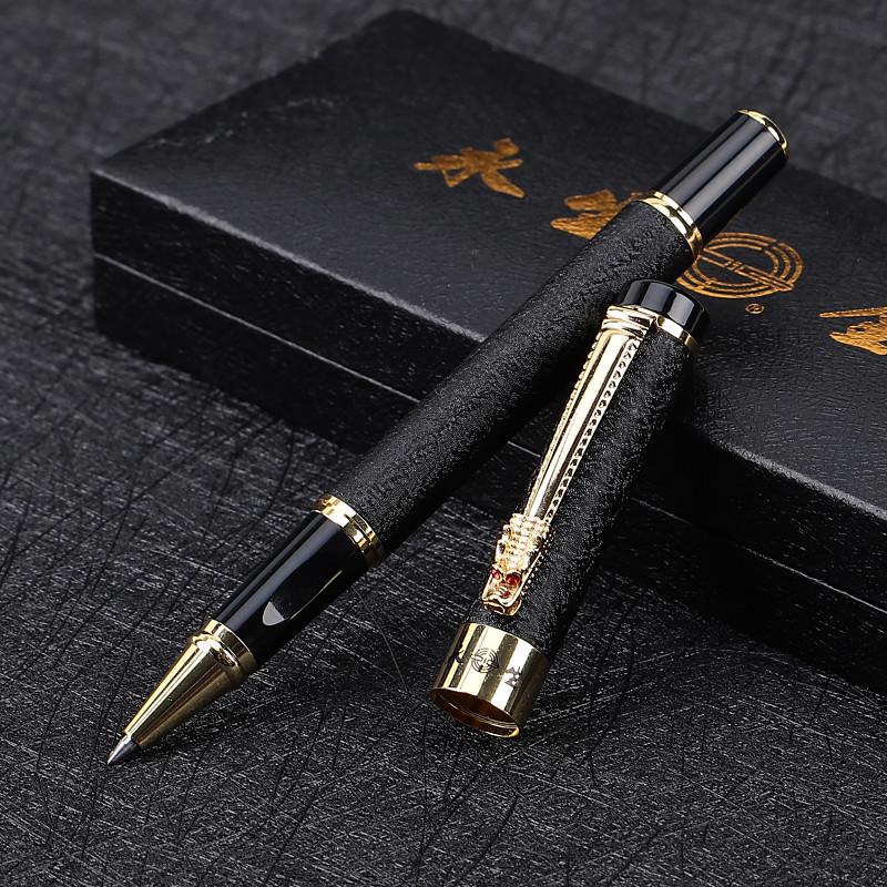 Universelle Schwarze Kugelschreiber-Mine mit Rundspitze - Metall Carbon, Neutral und Nachfüllbar