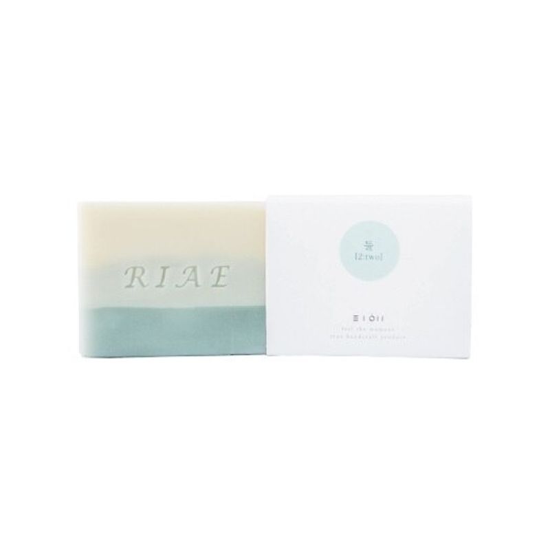 RIAE SOAP [2:two] Light blue wrapping cloth