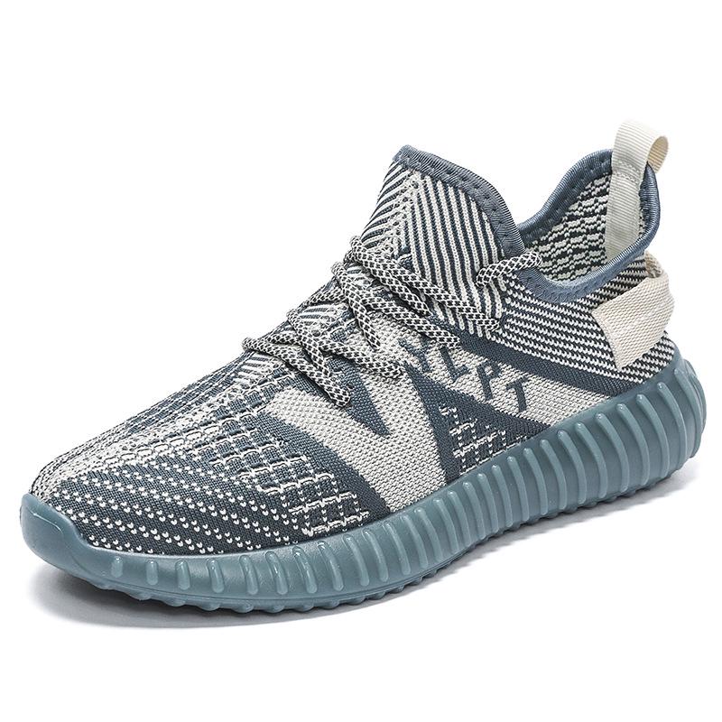 "Chaussures de Sport Respirantes pour Homme - Grande Taille 350, Running Flyknit, Baskets Polyvalentes en Mesh"