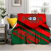 Nationales Wappen Portugals Decke Geeignet für Sofas, Betten, Büros und Camping - Perfektes Geschenk für Halloween Weihnachten