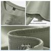 TonLion Men's Waffle Knit Short Sleeve T-Shirt