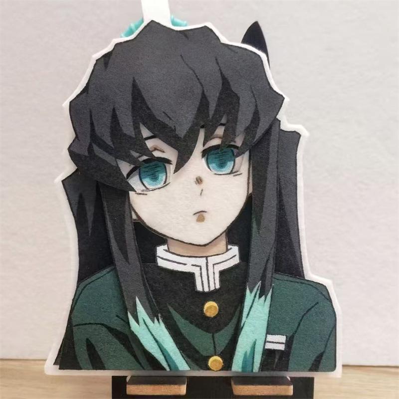 Demon Slayer Handmade Felt Ornament Keychain