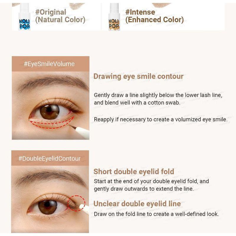 HOLIKA HOLIKA - Holi Pop Double Eyelid Liner - 3 Colors