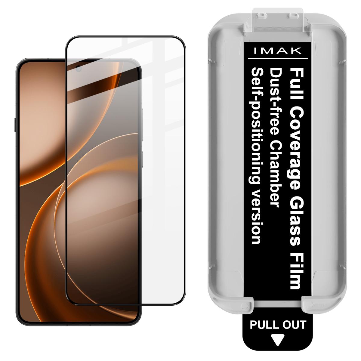 

For OPPO Find X9 Ultra 5G Glass IMAK Dust-free Cabin Full-screen Tempered Glass Film Supports Fingerprint Unlock OPPO Find X9 Ultra 5G