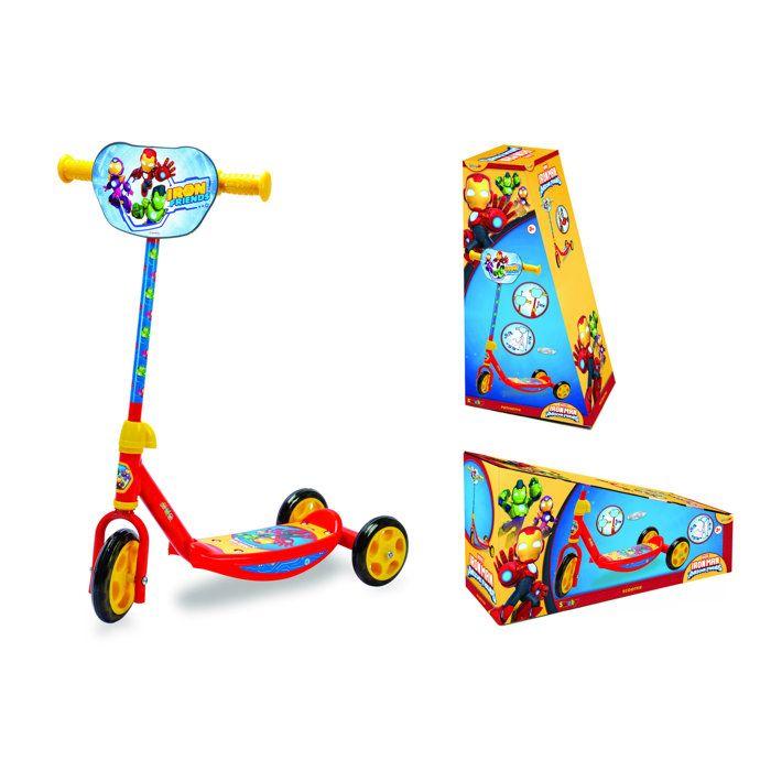 Smoby - Patinette Iron man - 3 roues - Dès 3 ans