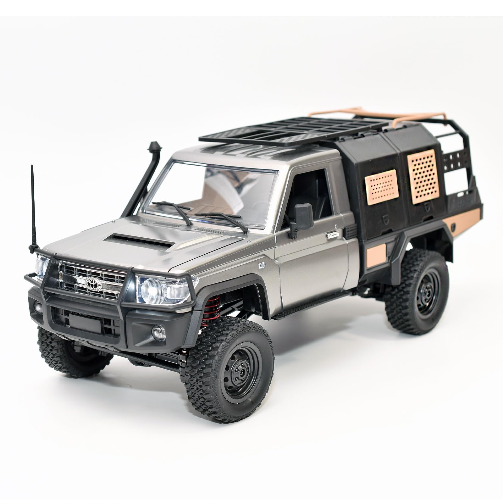 

MN Model Toyota Land Cruiser 79 Спецификация Overland Масштаб Улица Радиоуправление RTR Полный привод RC Автомобиль Рок Краулер RTR со Знаком технического одобрения