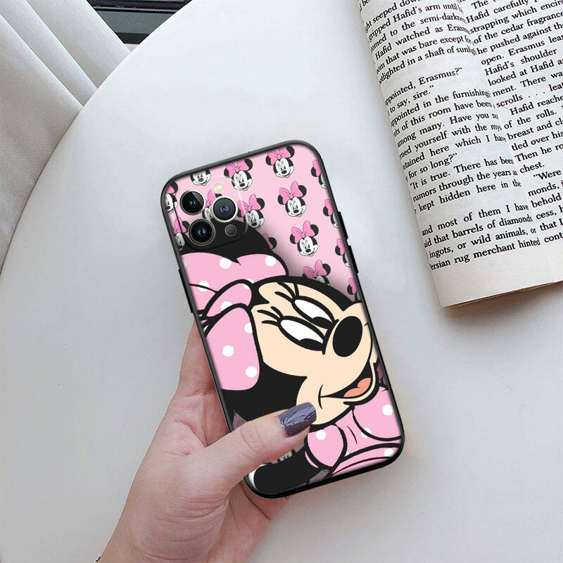 RT17 Min-nie Mouse Phone Shell Case for Redmi Note 8 9 10 11 11S 10C 10X 10A 10T 9A 9C 9T 9S 8T Pro Max Plus Prime
