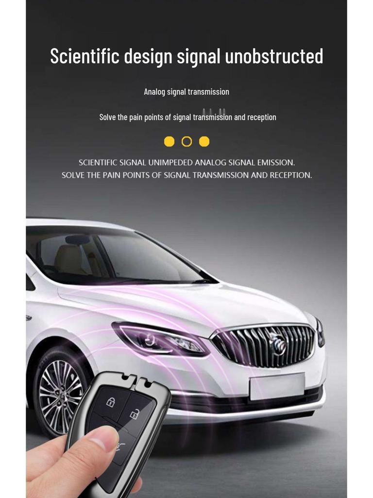 Husă Cheie & Geantă Telecomandă Ediție Yunshi cu Șase Locuri Buick Century 2023