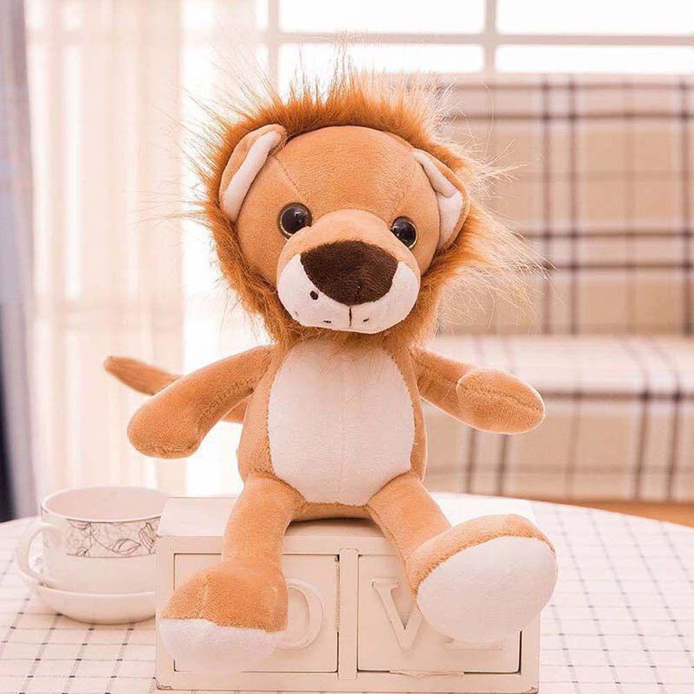 Soft Toy Tiger Lion Giraffe Plush Pillow Plush Animal Toy Animal Plush Doll Plush Toys Stuffed Toys lion
