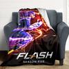 1pc The Flash Blanket Lightweight Flannel Throw For Sofa, Bed, Travel, Livingroom, Office, Couch, Chair, And Bed