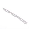 Civic 2012 2016 2 Piezas Hebilla de Placa Metálica Reparación Parachoques Delantero Resistencia Duradera para Modelos de 9ª Generación