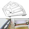 1/2/3 Layer Home Shoes Drawer Cabinet Hinges Flip Plate Rack w/Fittings Stainless Steel for