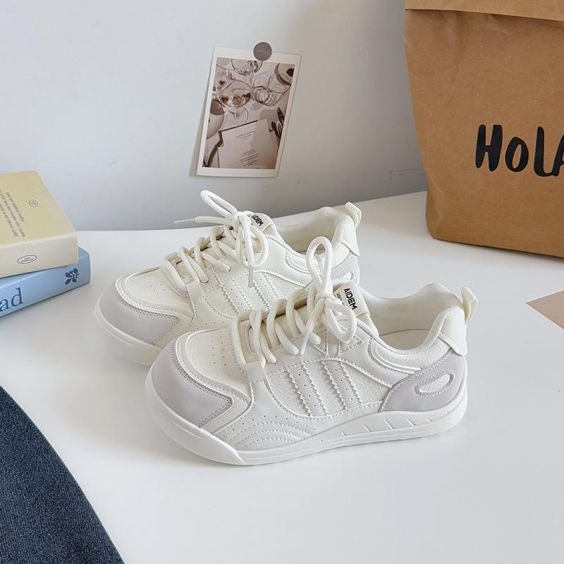 

Love Dream Argand Training Shoes Women s Spring and Autumn 2025 Breathable Leisure Sports Trend Versatile Board Shoes 35 бежевый