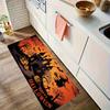 1PC Halloween Pattern Kitchen Rug Non-Slip Door Mat Pop Design Bathroom Rug Bath Mat Carpet for Home Sink Laundry Decor