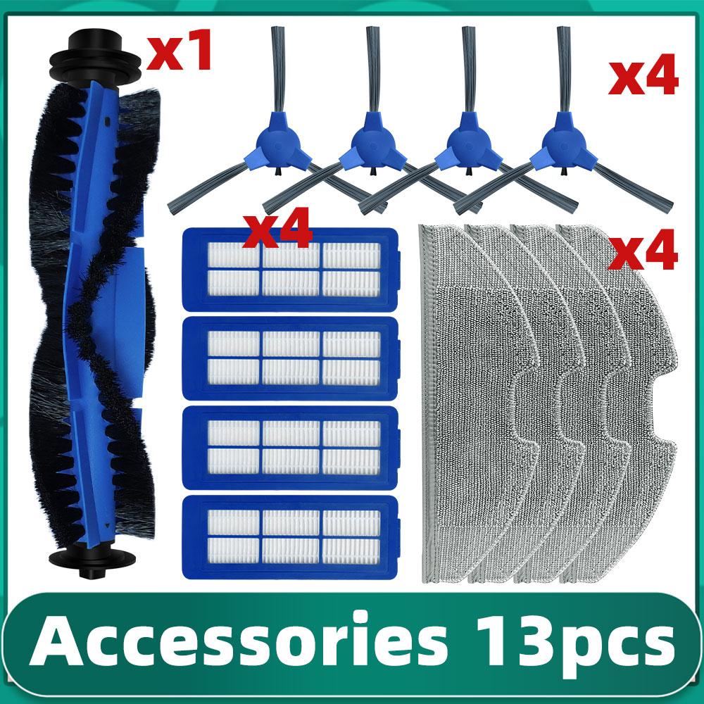 For Anker Eufy RoboVac G10 G20 G30 Hybrid Edge Verge Spare Parts Accessories Kit Hepa Filter Mop Cloths Main Side Brush Cover