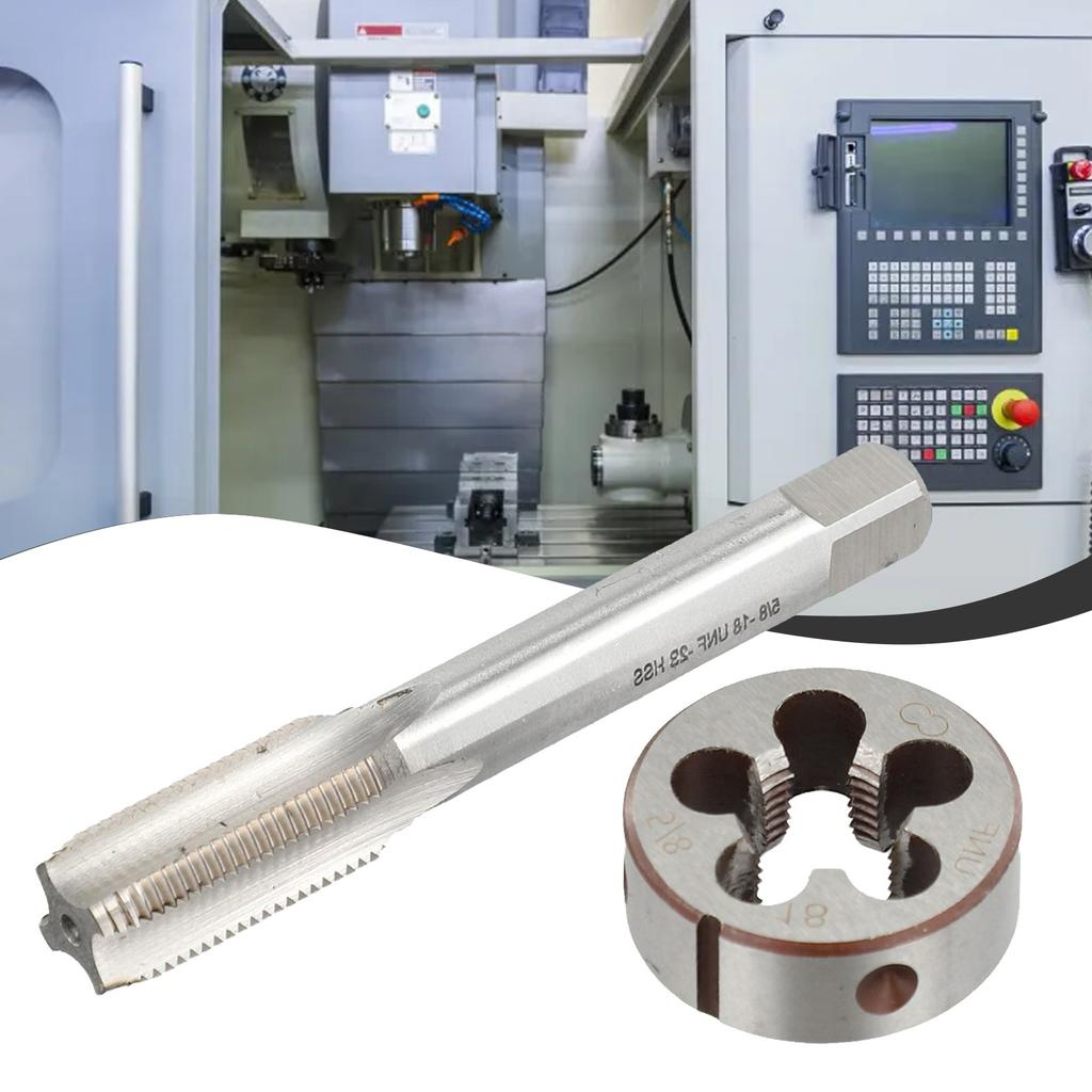 High Quality HSS 5/8-18 UNF Tap & 5/8-18 UNF Die Right Hand